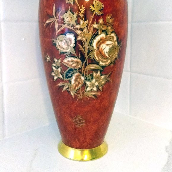 Vintage Lindner Kueps Bavaria Vase Western Germany - "Liliane" 157/5 - Picture 4 of 8
